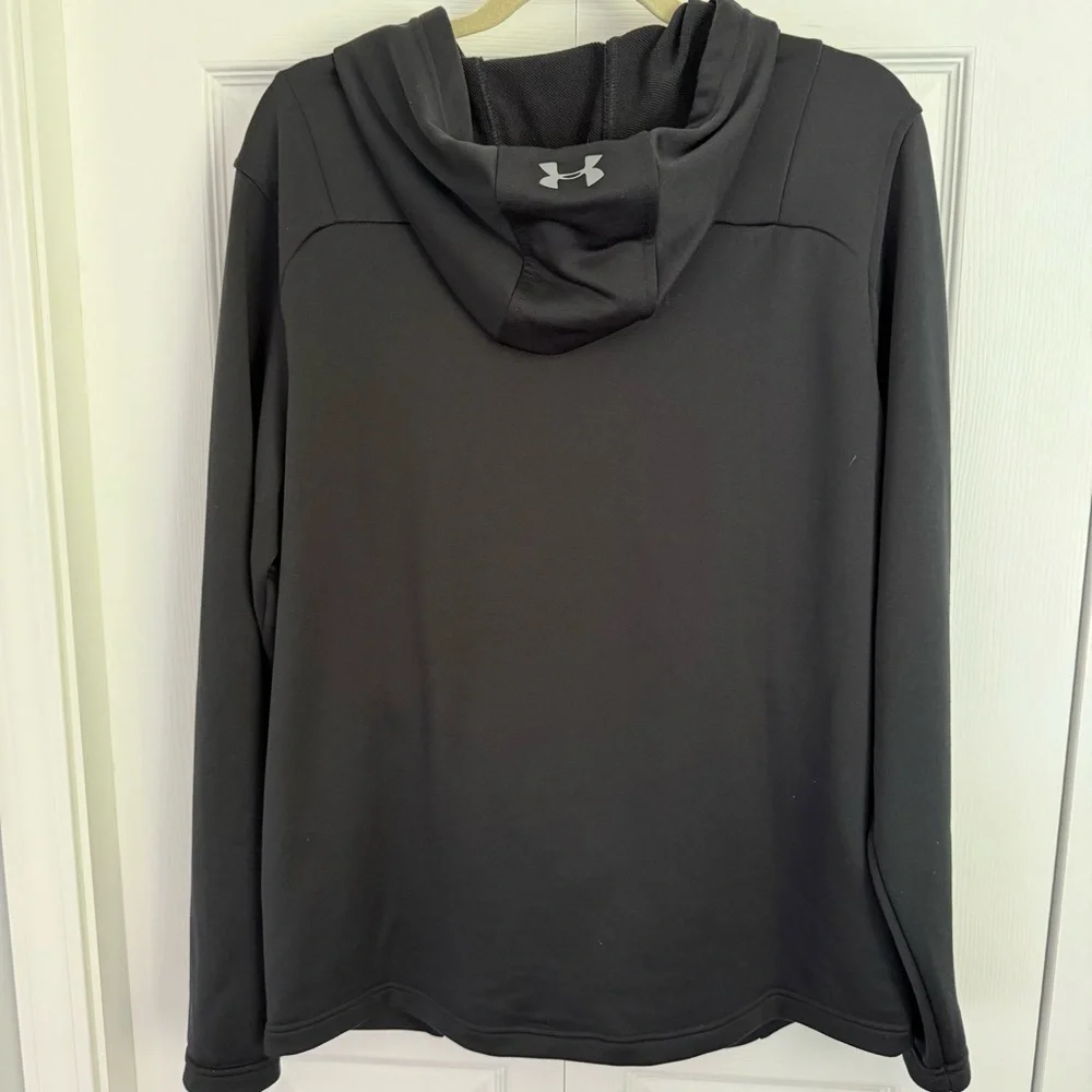 Under Armour Black long sleeve Hoodie‎ with Camouflage UA Logo size - Picture 2 of 7